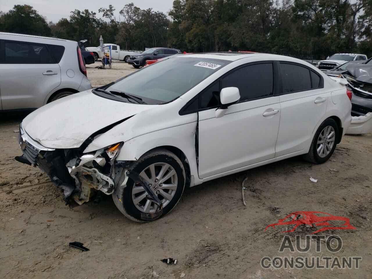 HONDA CIVIC 2012 - 19XFB2F90CE028351