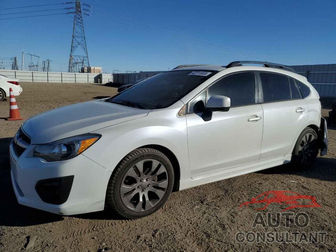 SUBARU IMPREZA 2012 - JF1GPAL64CH215814