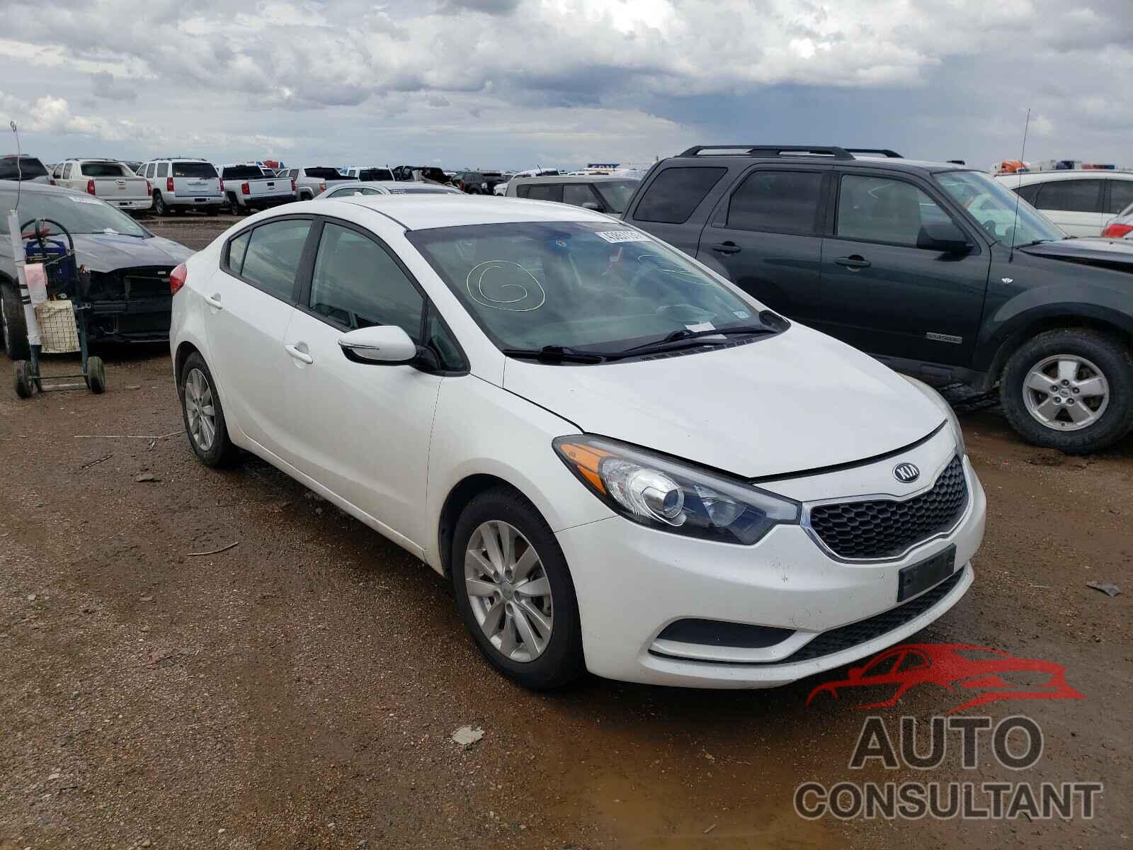 KIA FORTE 2016 - KNAFX4A63G5608797