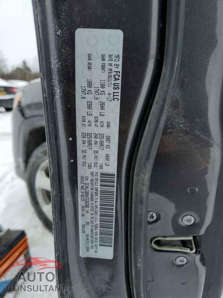 JEEP COMPASS 2017 - 3C4NJDBBXHT636366