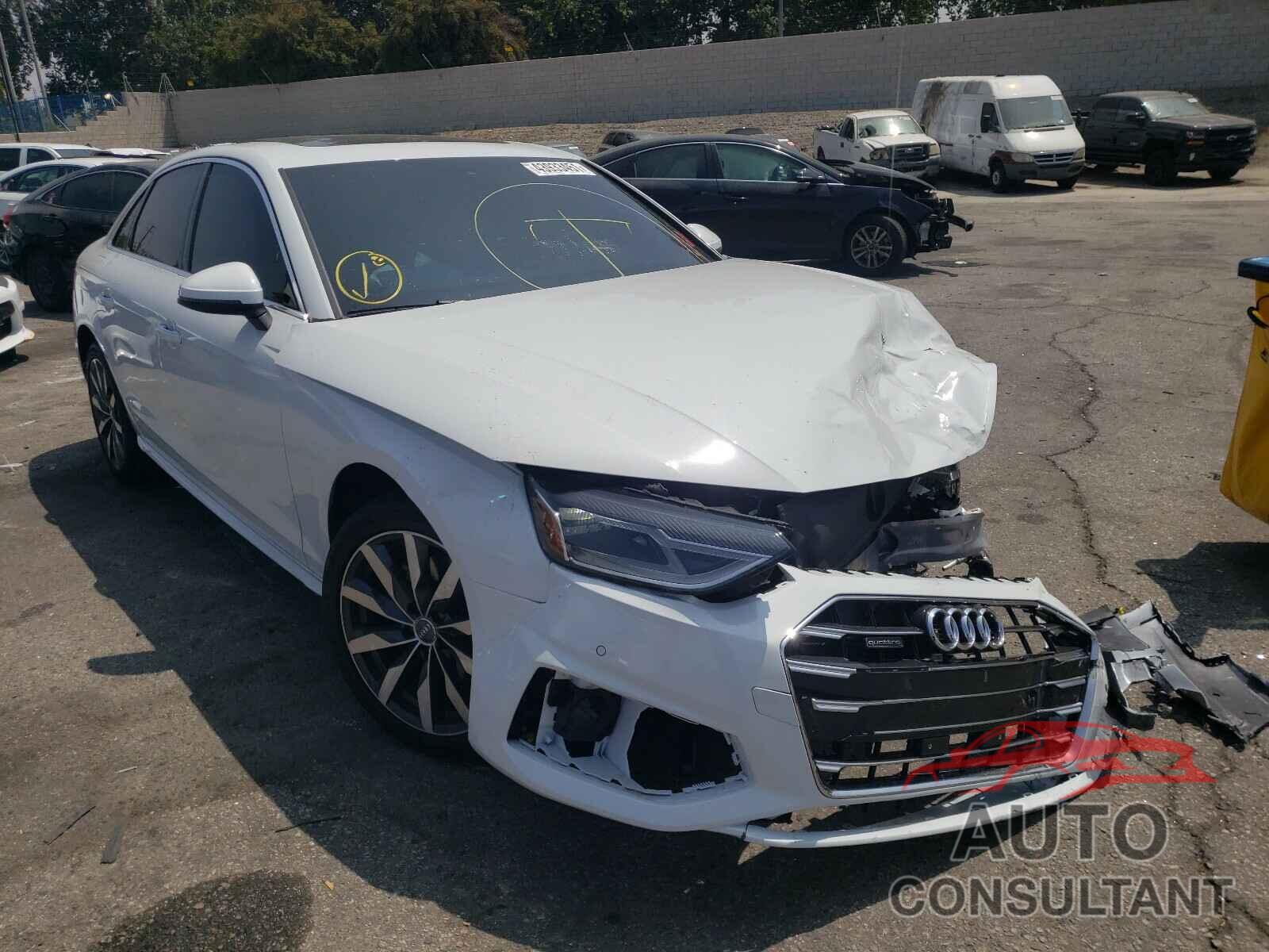 AUDI A4 2021 - WAUABAF43MA015961