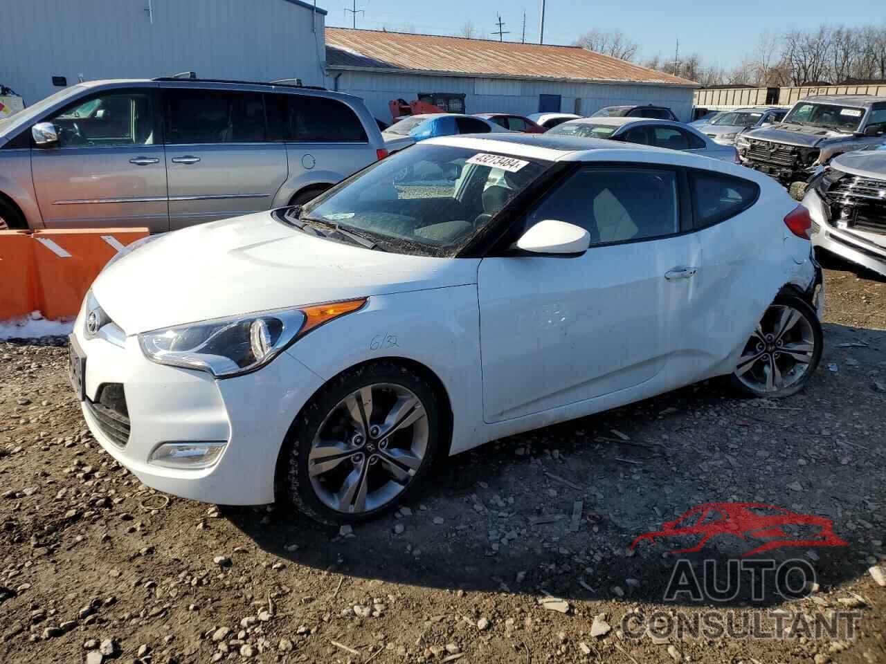 HYUNDAI VELOSTER 2017 - KMHTC6AD3HU320096