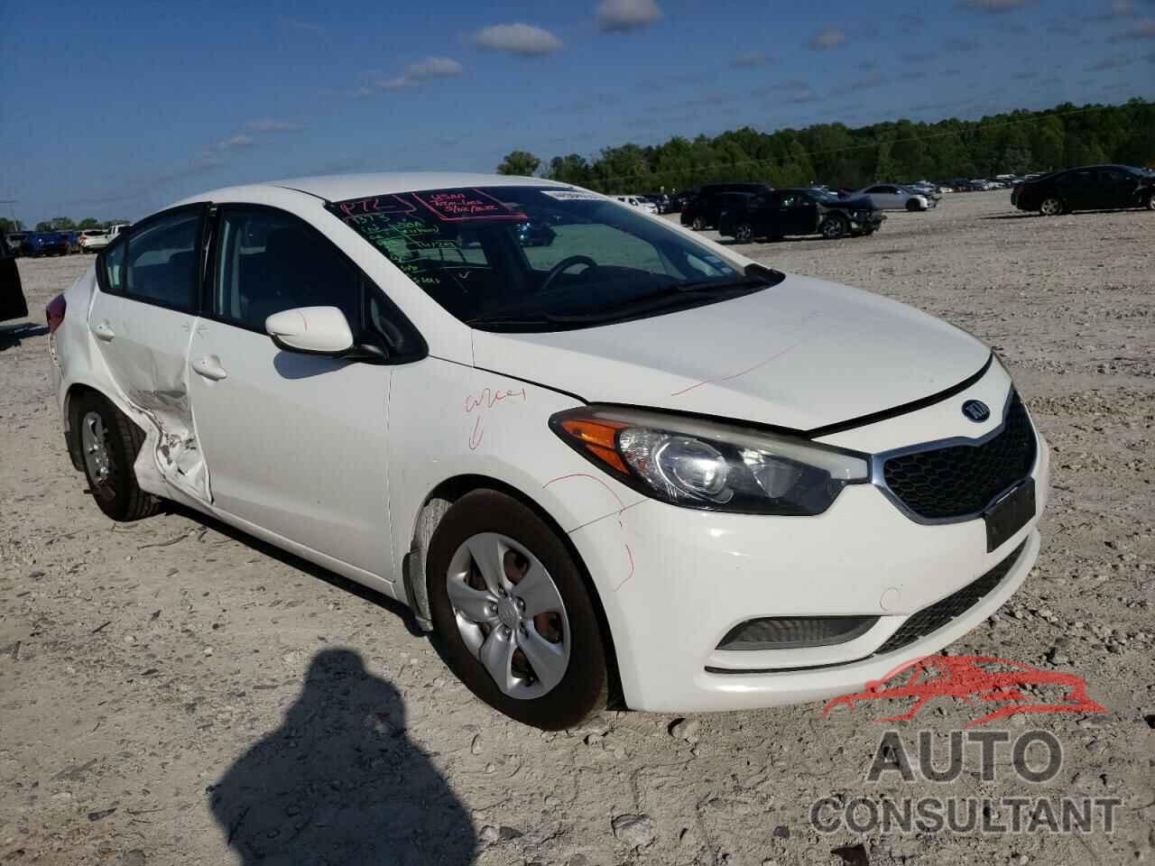 KIA FORTE 2016 - KNAFK4A62G5466196