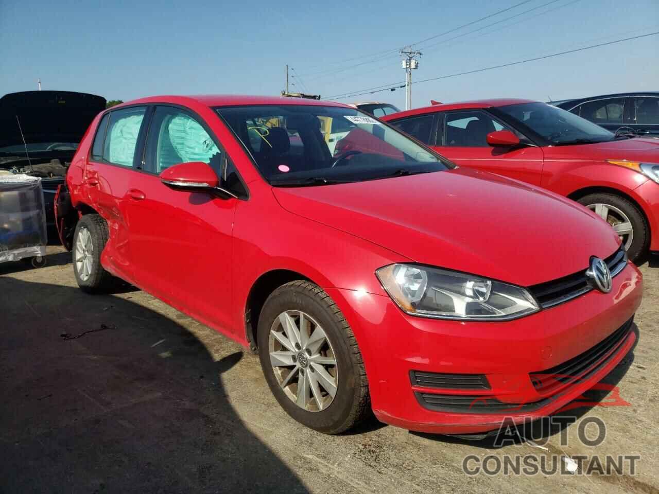 VOLKSWAGEN GOLF 2017 - 3VW117AU1HM031095