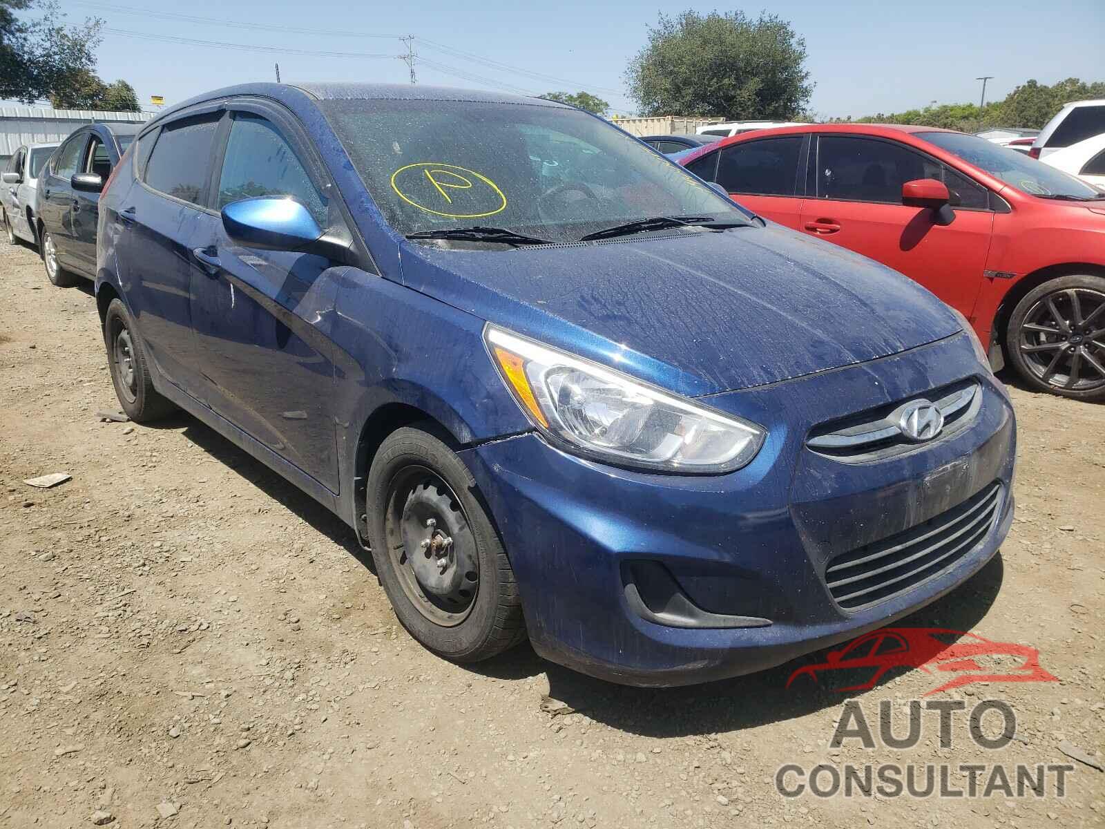 HYUNDAI ACCENT 2017 - KMHCT5AE0HU321886