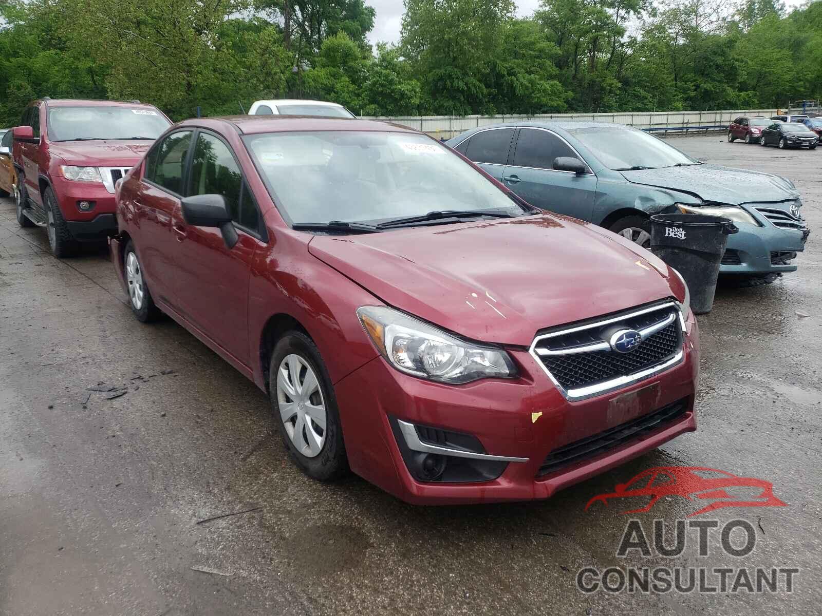 SUBARU IMPREZA 2016 - JF1GJAA68GH010572