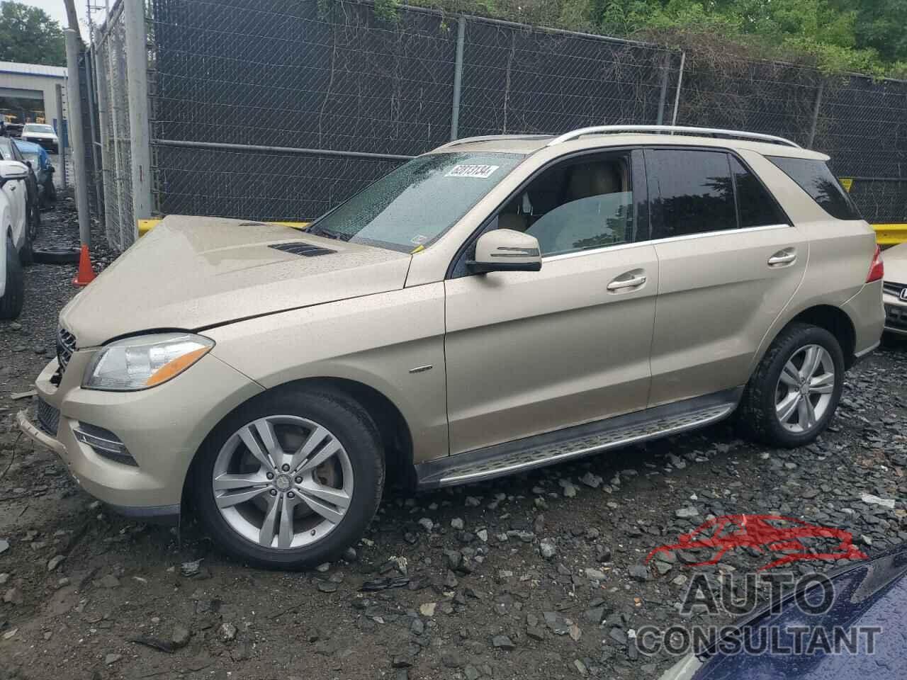 MERCEDES-BENZ M-CLASS 2012 - 4JGDA5HB4CA077935