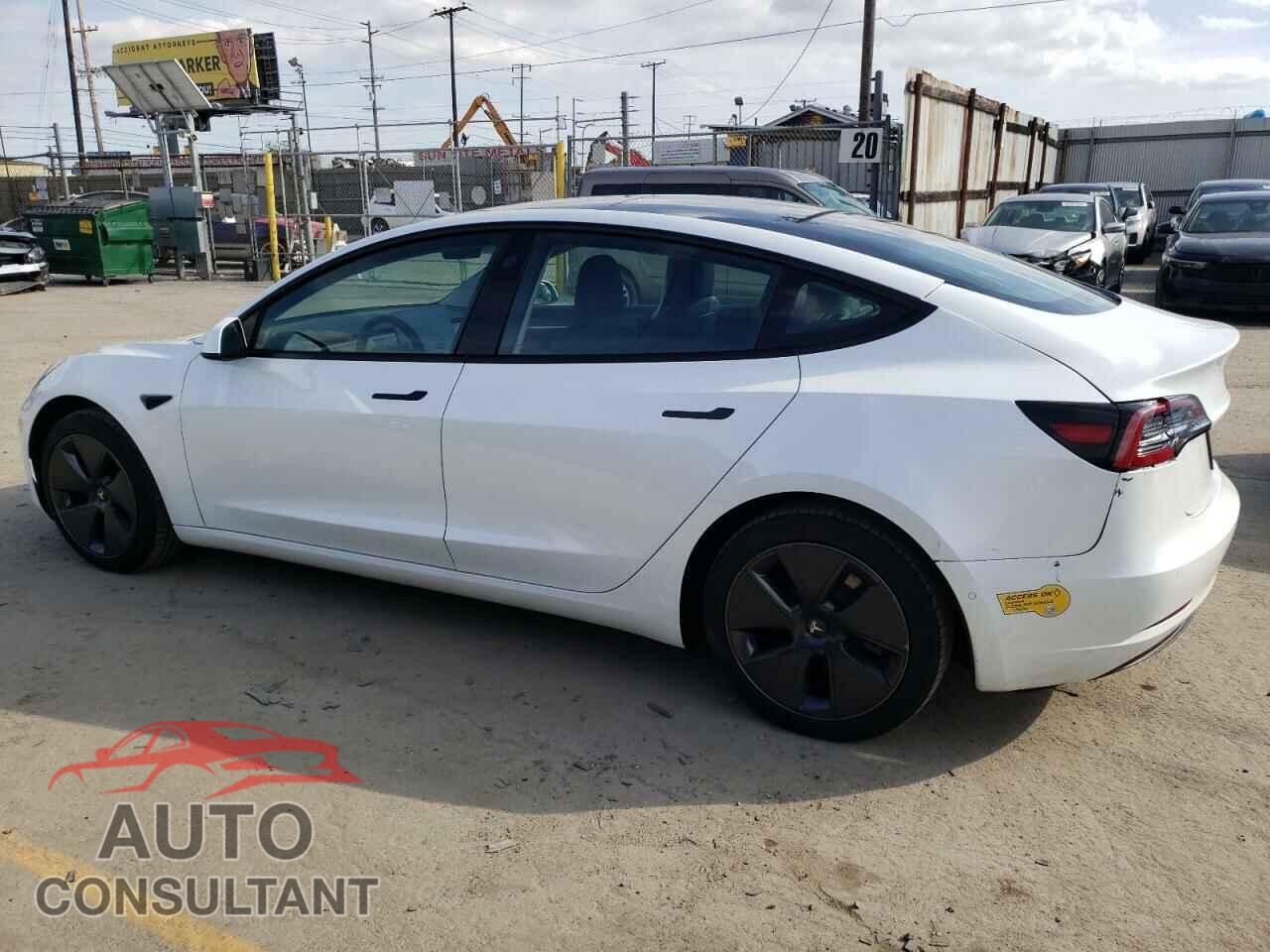 TESLA MODEL 3 2022 - 5YJ3E1EB4NF178940