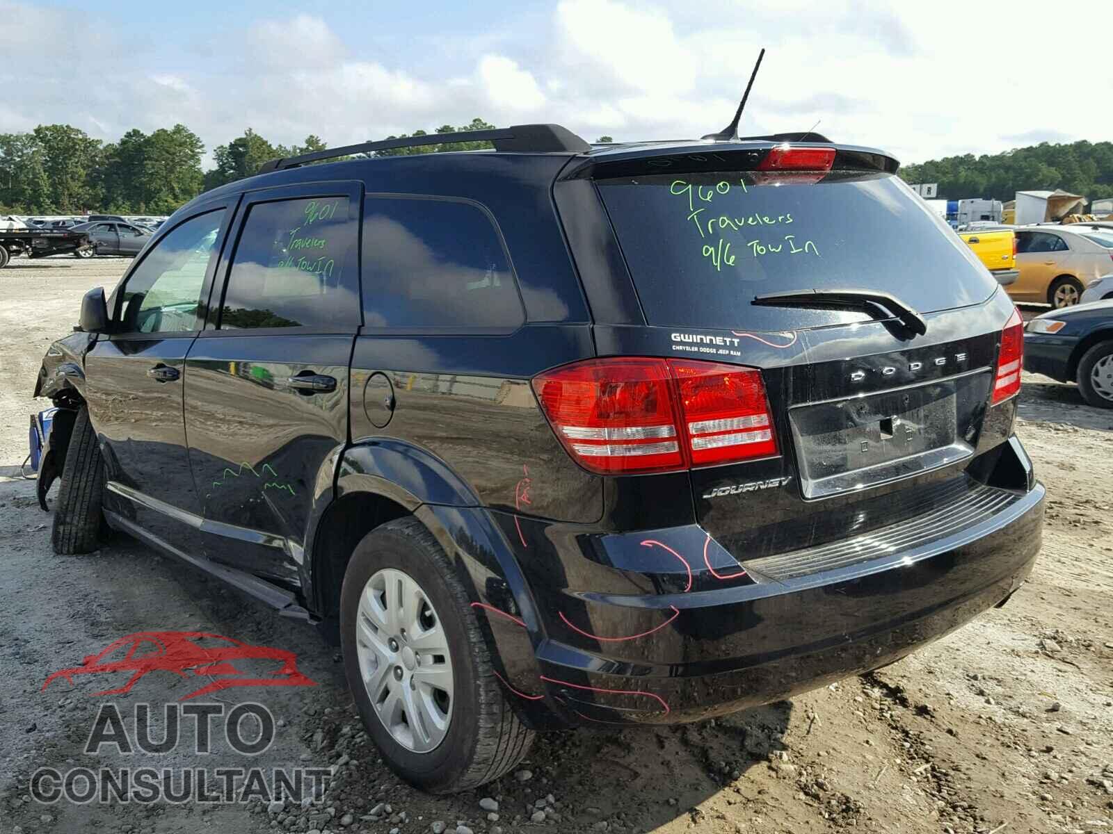 DODGE JOURNEY SE 2017 - 3C4PDCAB5HT516535