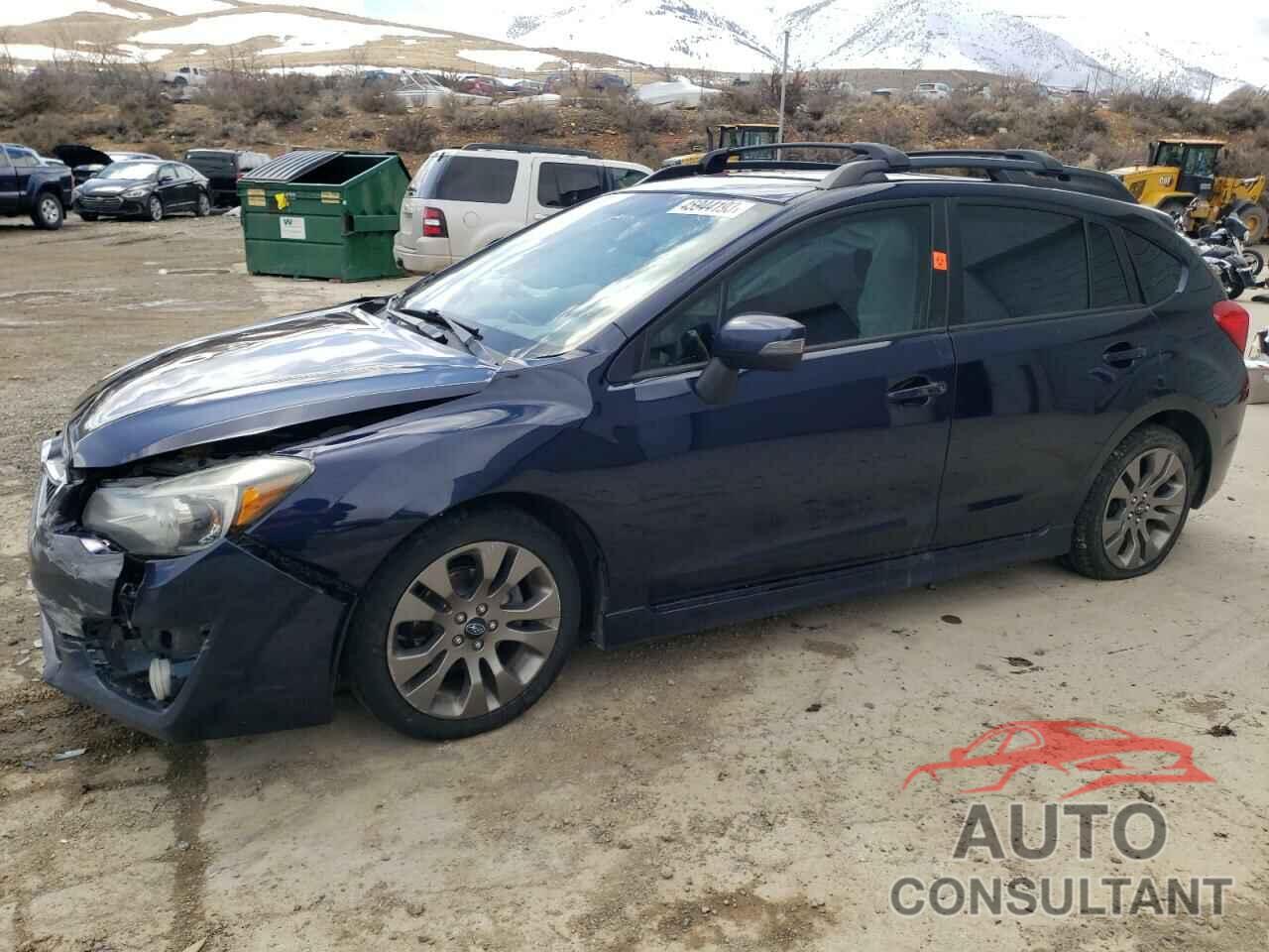 SUBARU IMPREZA 2016 - JF1GPAP64GH319963