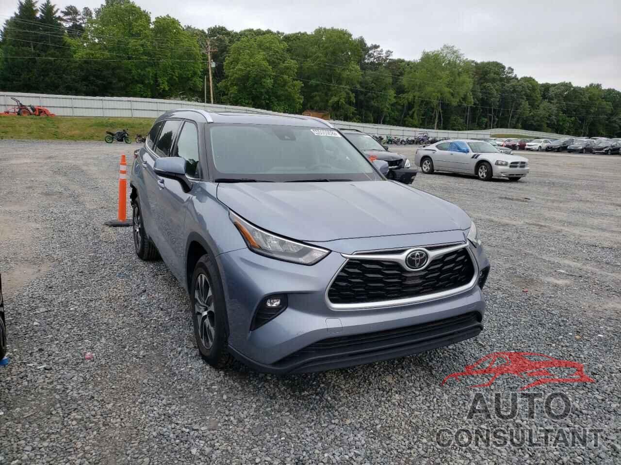 TOYOTA HIGHLANDER 2020 - 5TDGZRAH8LS009818