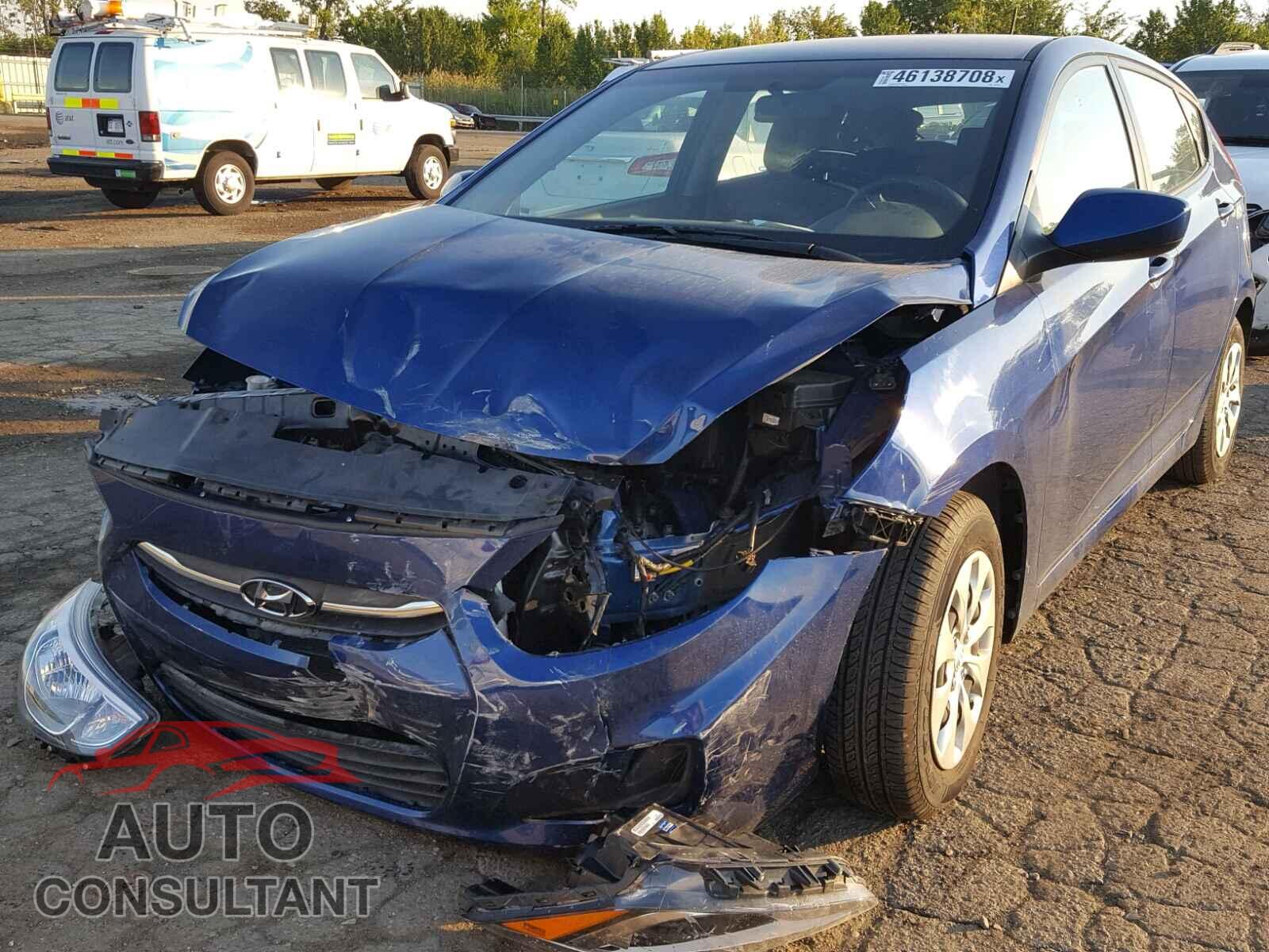 HYUNDAI ACCENT 2016 - KMHCT5AE8GU252704