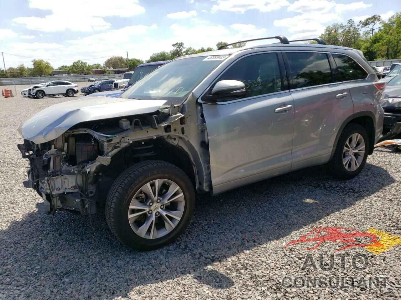 TOYOTA HIGHLANDER 2015 - 5TDKKRFH2FS044219