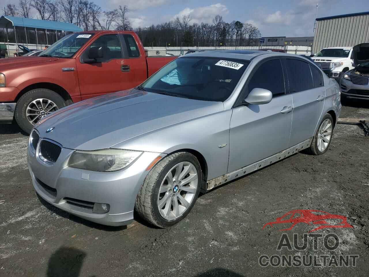 BMW 3 SERIES 2009 - WBAPH77549NM45033