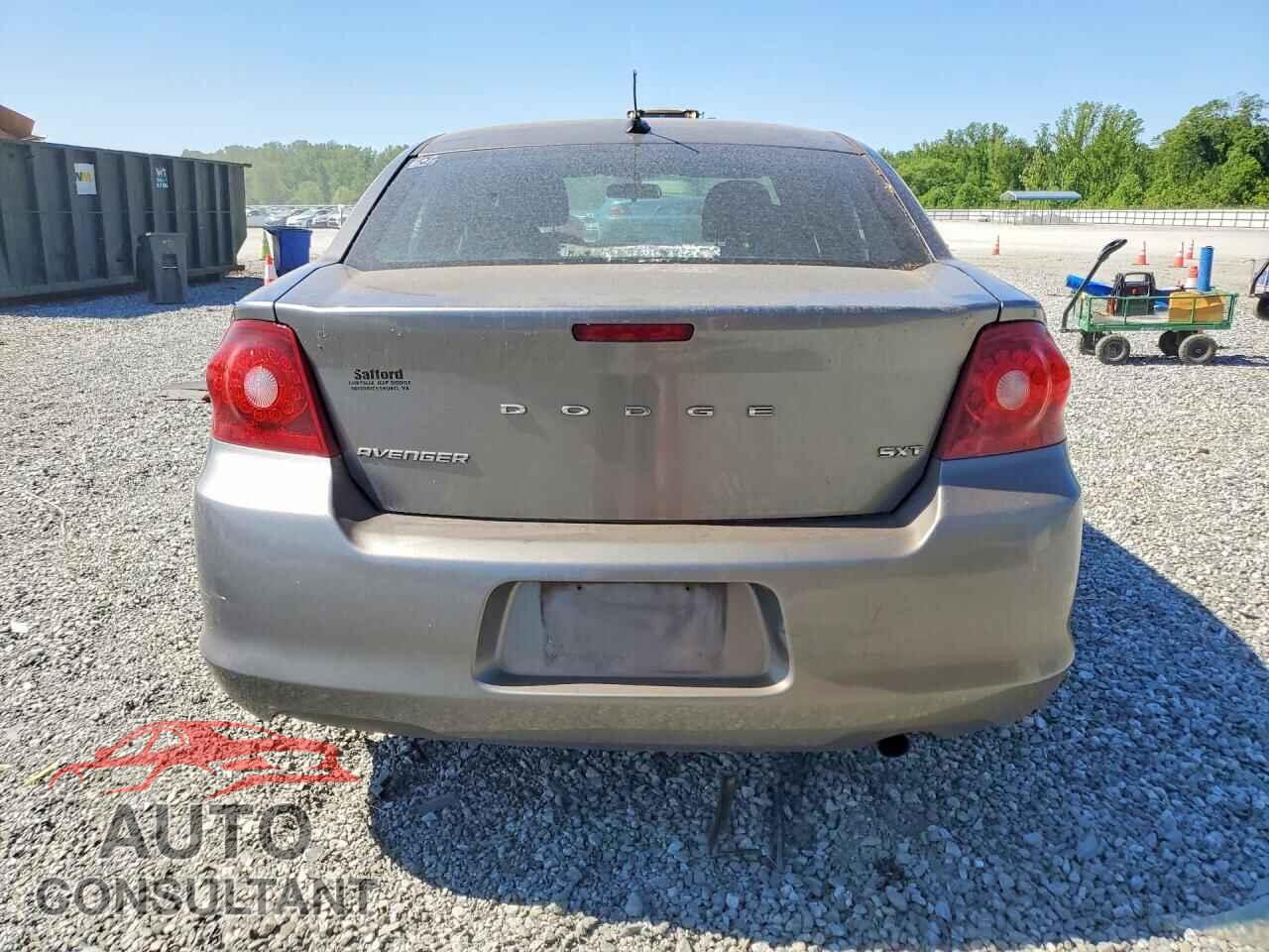 DODGE AVENGER 2013 - 1C3CDZCB8DN591145