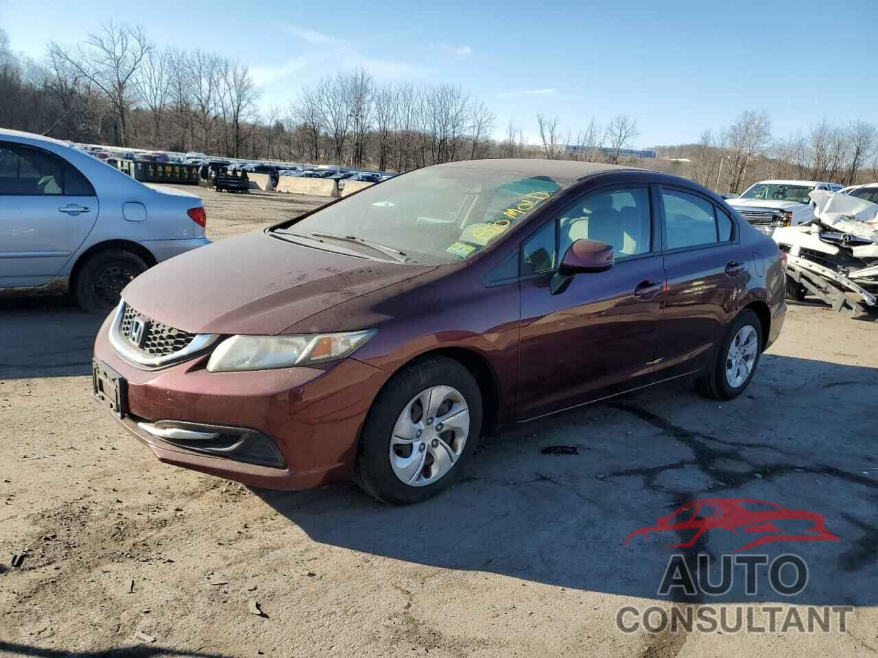 HONDA CIVIC 2013 - 19XFB2F59DE216283