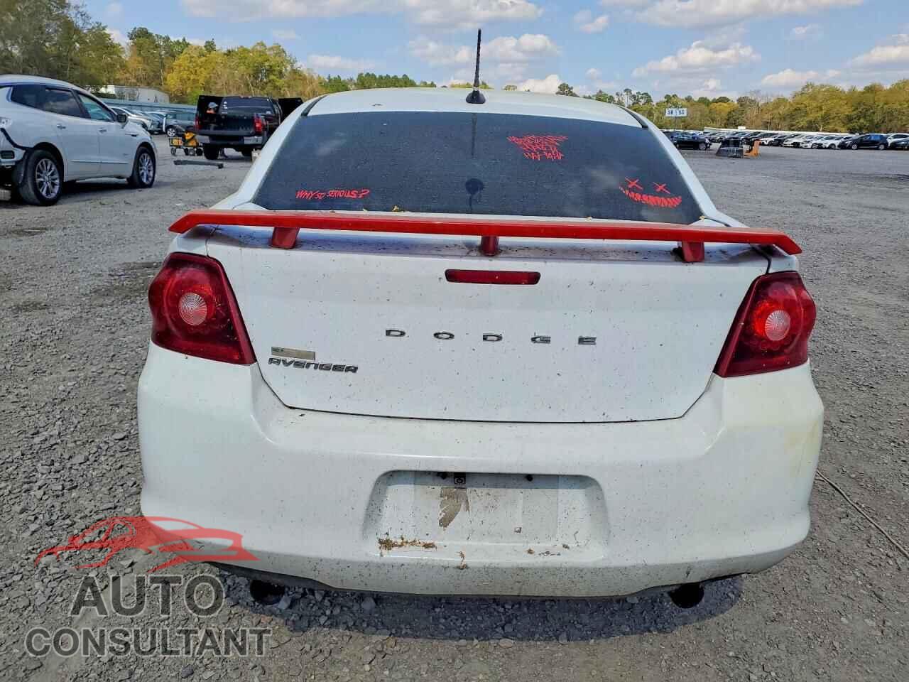 DODGE AVENGER 2013 - 1C3CDZAB7DN644193