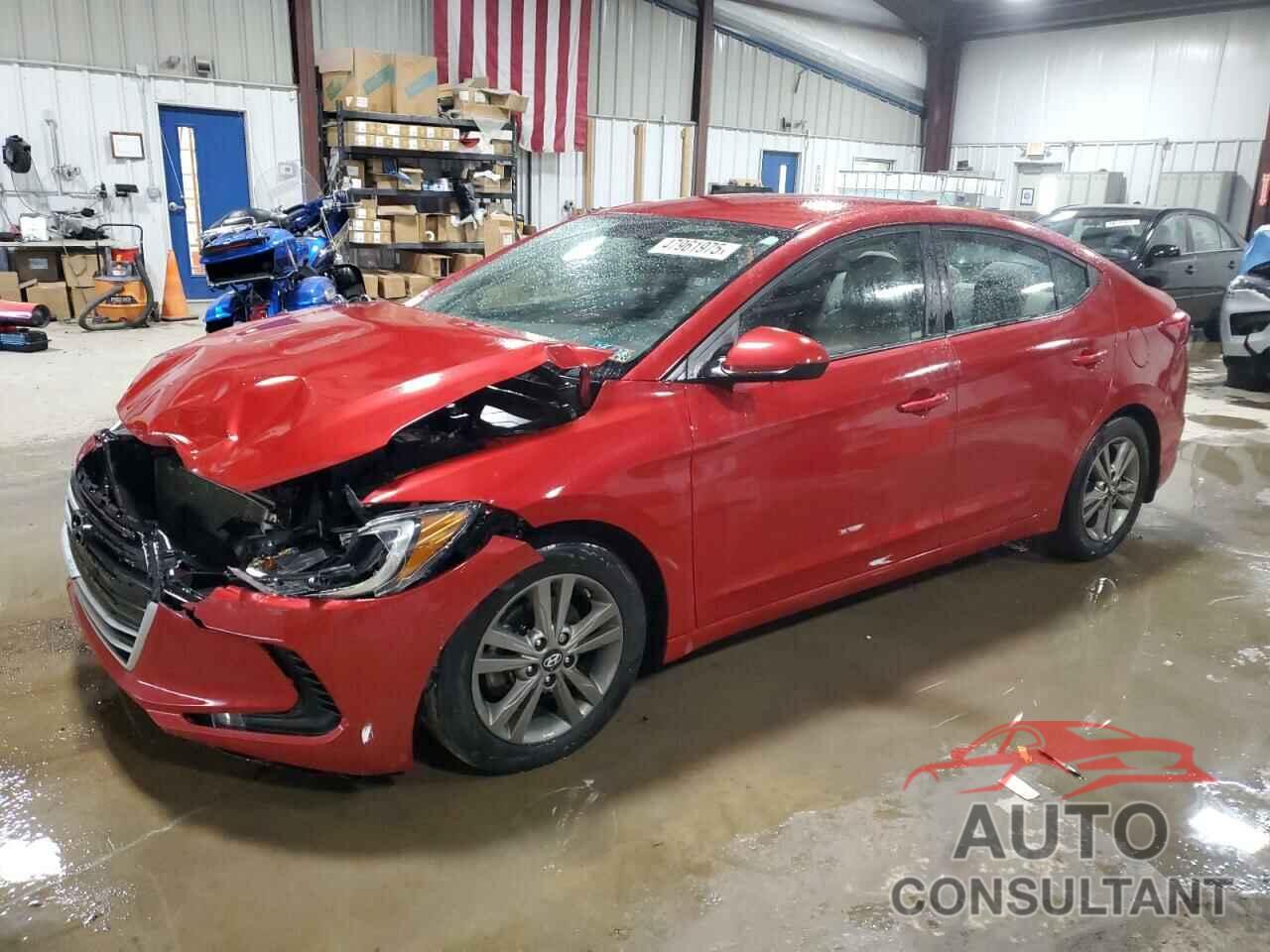 HYUNDAI ELANTRA 2018 - 5NPD84LF7JH357228