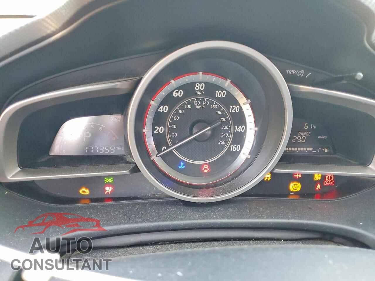 MAZDA 3 2016 - JM1BM1N71G1289208