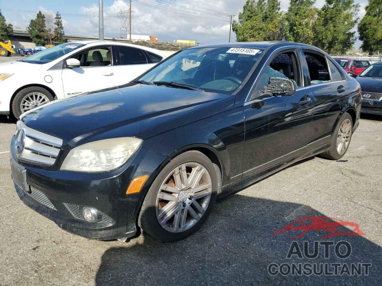 MERCEDES-BENZ C-CLASS 2009 - WDDGF54X79F224092