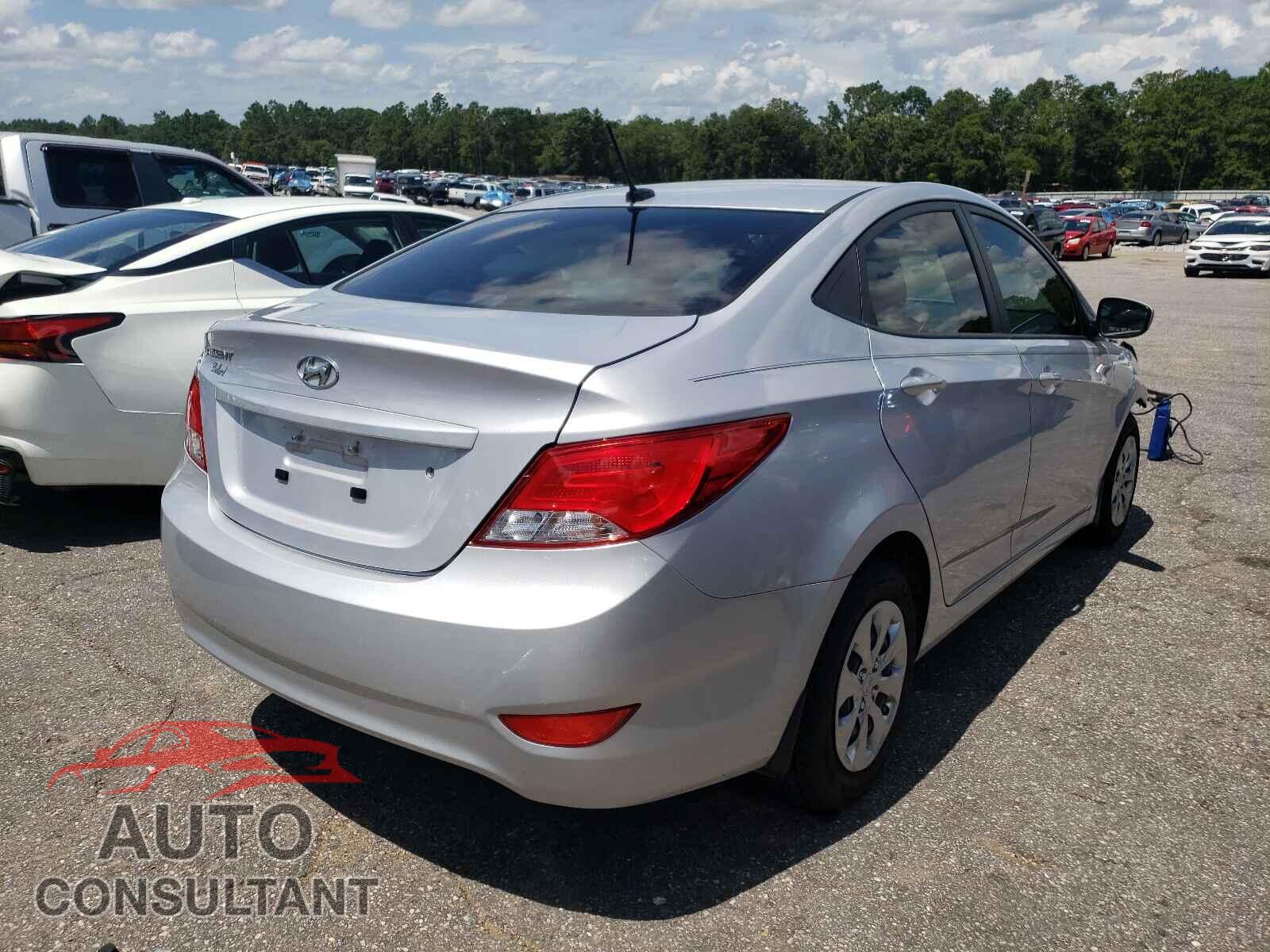 HYUNDAI ACCENT 2017 - KMHCT4AE3HU323593