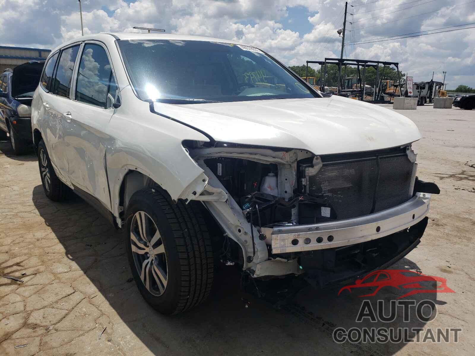 HONDA PILOT 2017 - 5FNYF6H50HB087352