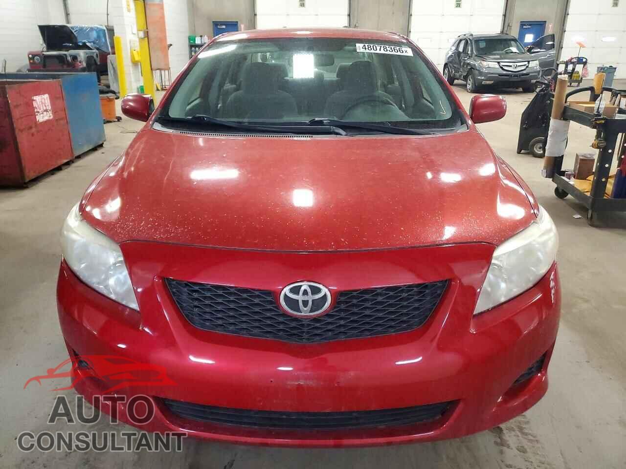 TOYOTA COROLLA 2009 - JTDBL40E09J014703