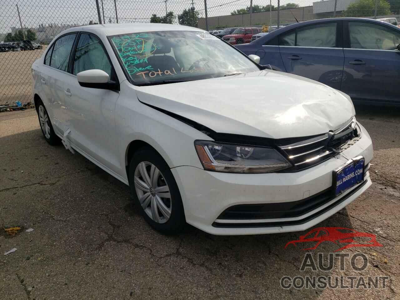 VOLKSWAGEN JETTA 2017 - 3VW2B7AJ5HM413864