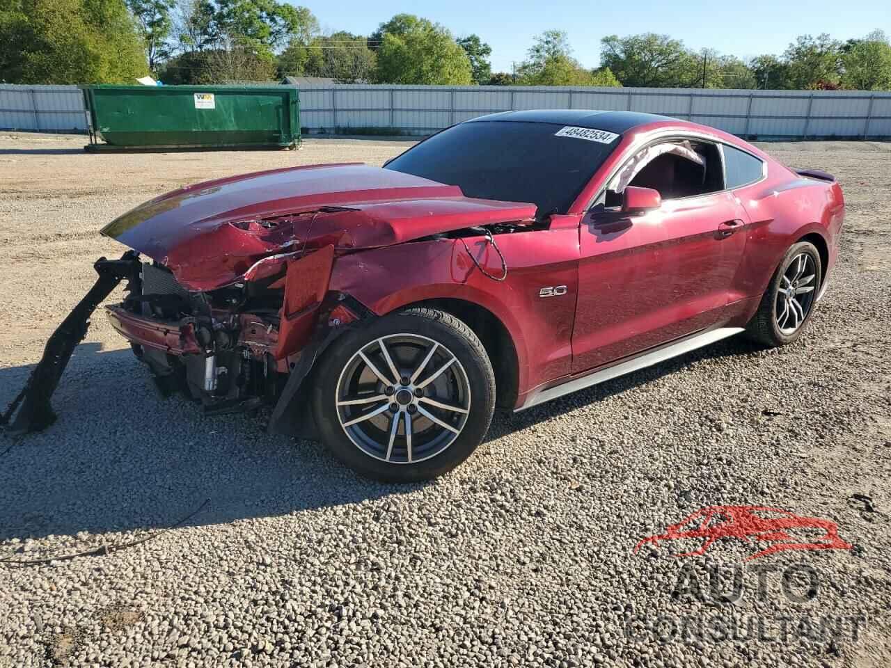 FORD MUSTANG 2016 - 1FA6P8CF1G5253139