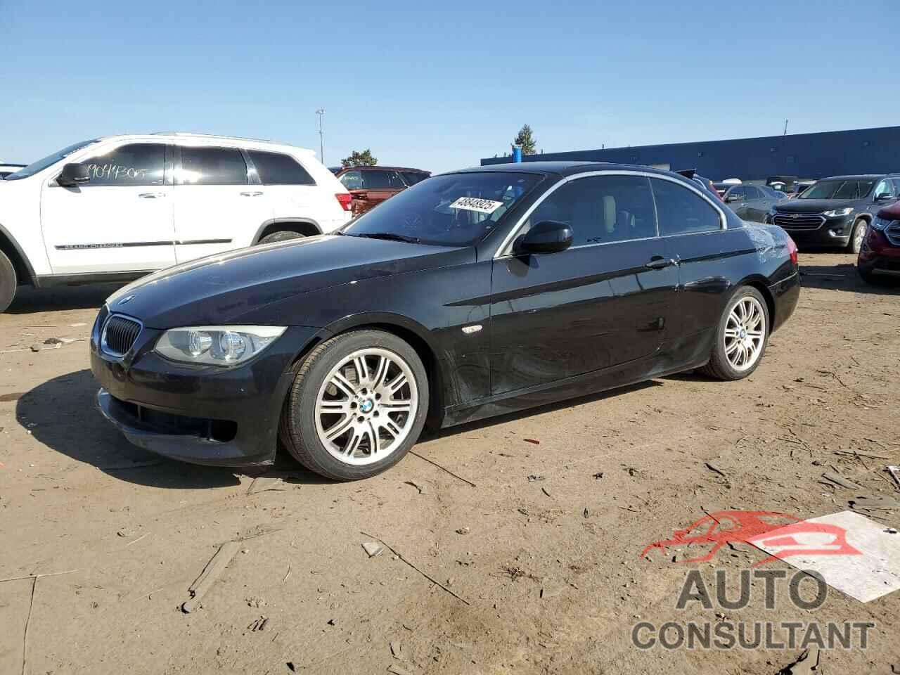 BMW 3 SERIES 2012 - WBADW3C59CE822244