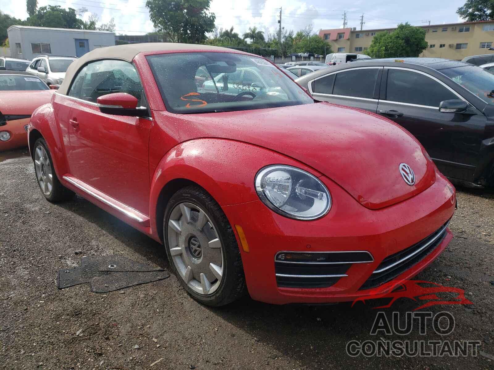 VOLKSWAGEN BEETLE 2017 - 3VW517AT6HM800859