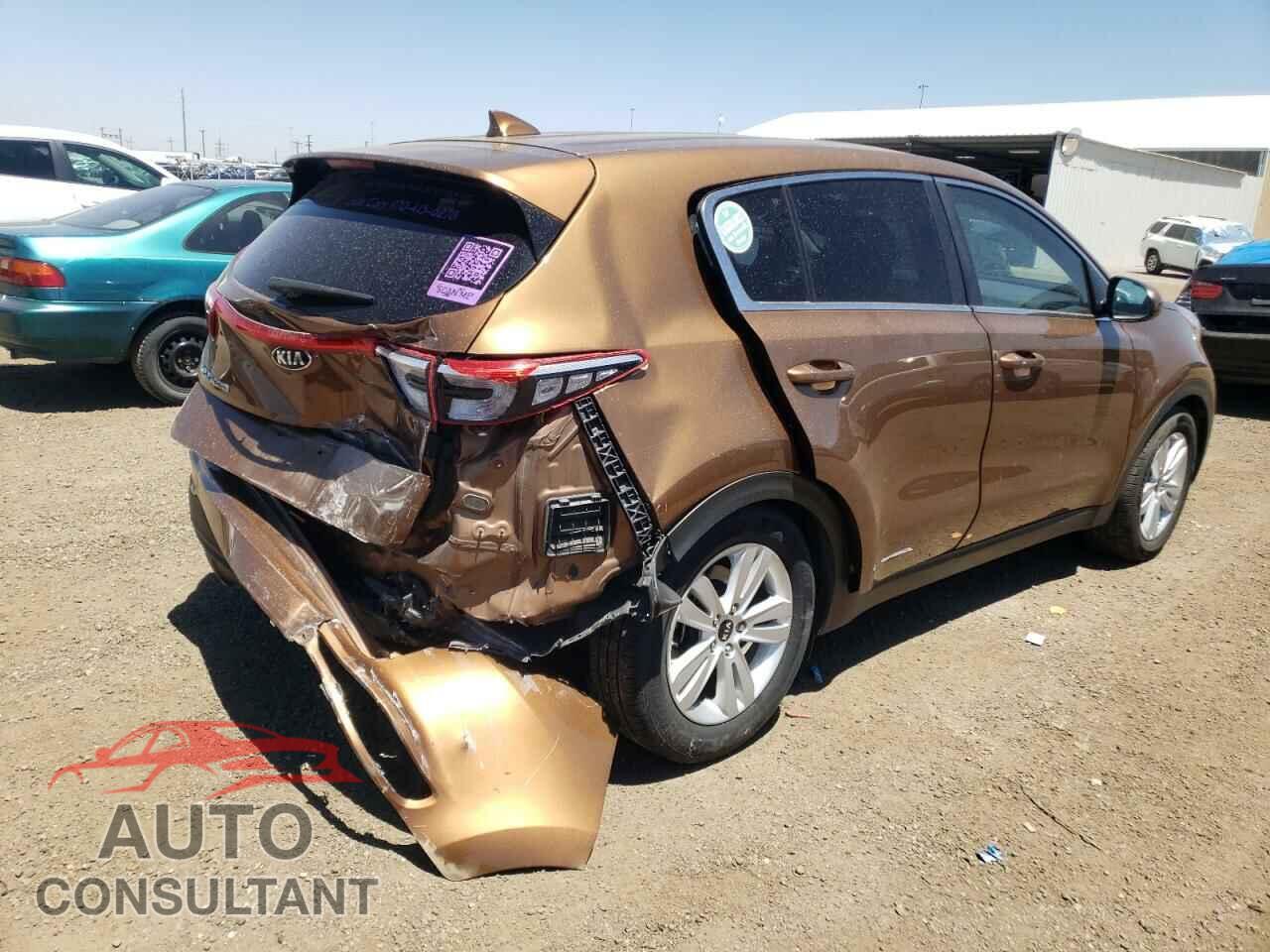 KIA SPORTAGE 2017 - KNDPM3ACXH7061663