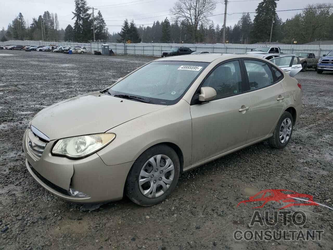 HYUNDAI ELANTRA 2010 - KMHDU4AD3AU171538