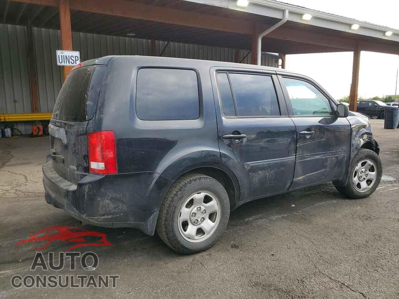 HONDA PILOT 2012 - 5FNYF4H23CB002457