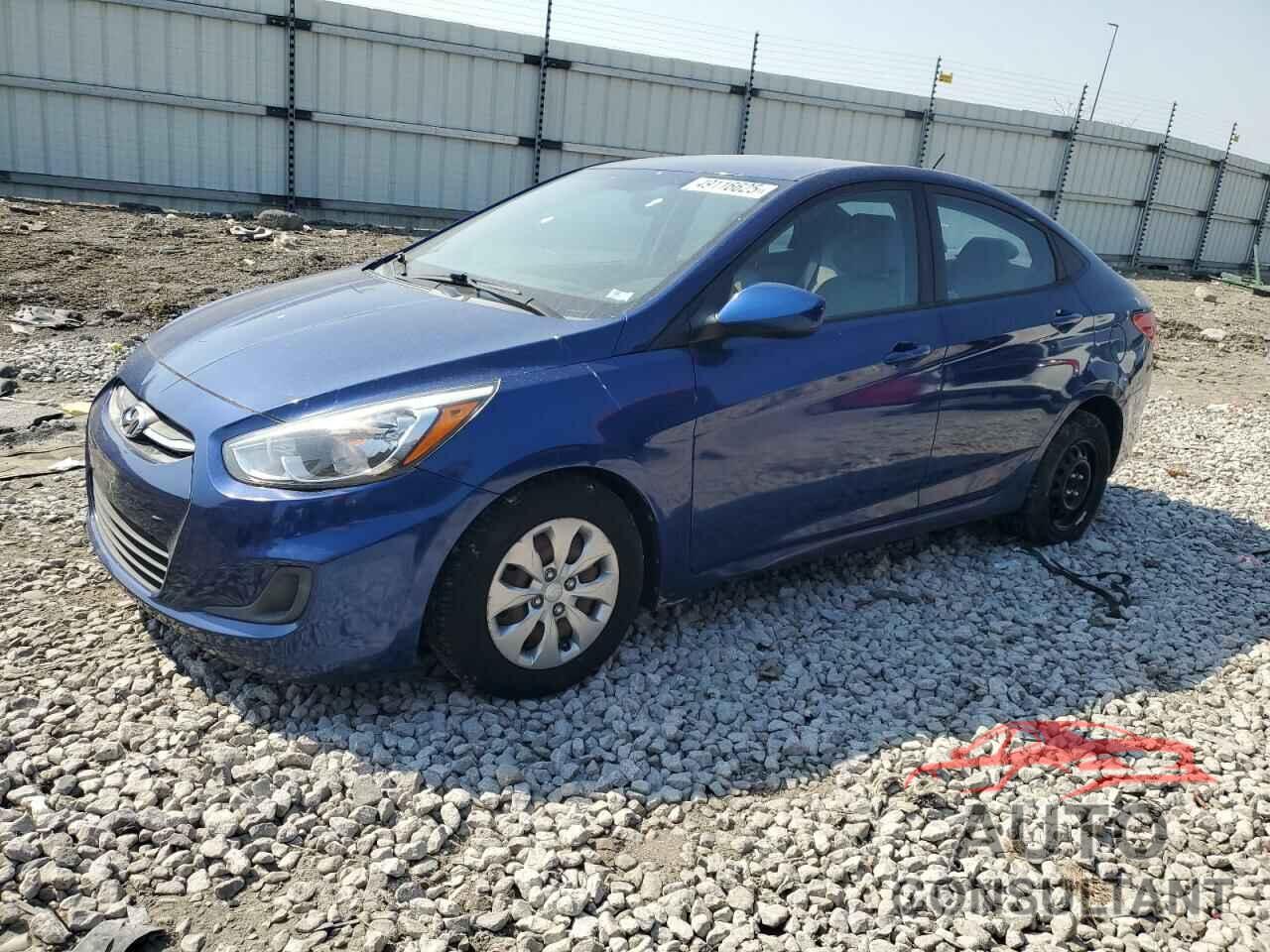 HYUNDAI ACCENT 2016 - KMHCT4AE1GU113167