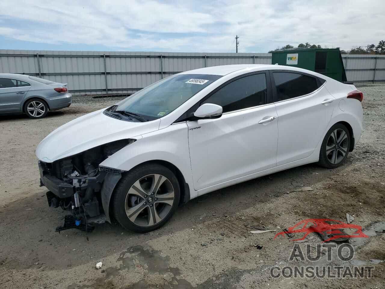 HYUNDAI ELANTRA 2016 - KMHDH4AH8GU485637