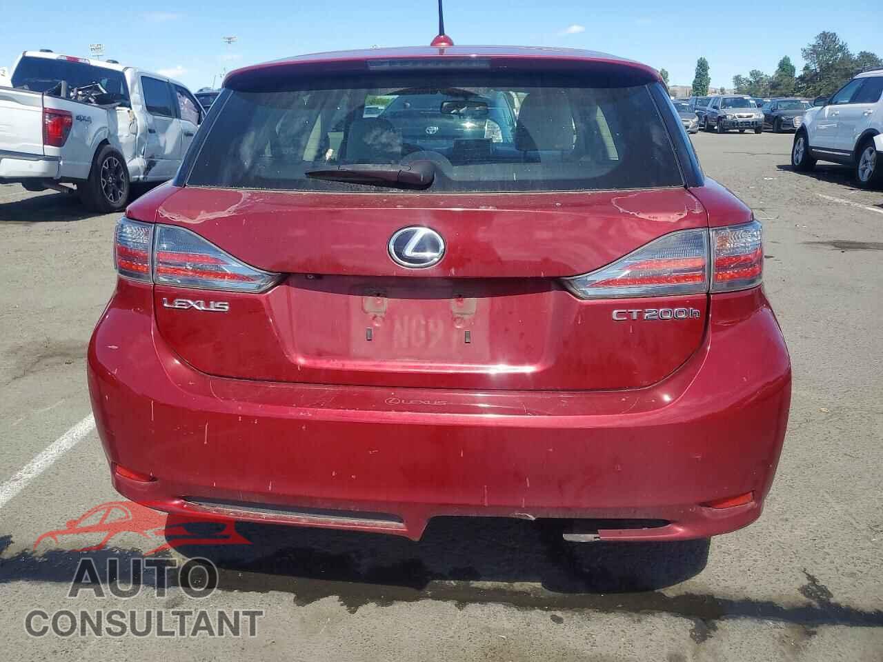 LEXUS CT 200 2011 - JTHKD5BH4B2007682