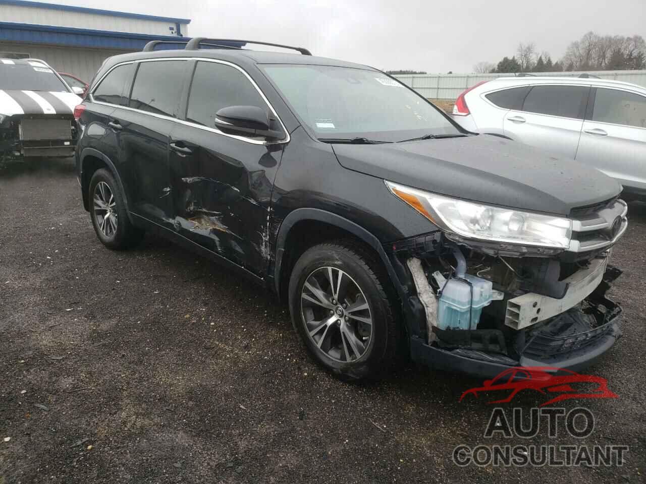TOYOTA HIGHLANDER 2017 - 5TDZZRFH7HS219500