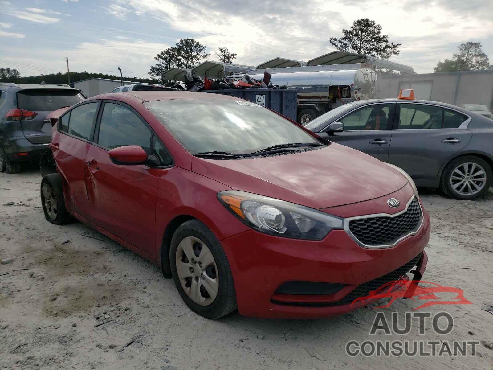 KIA FORTE 2016 - KNAFK4A62G5586497