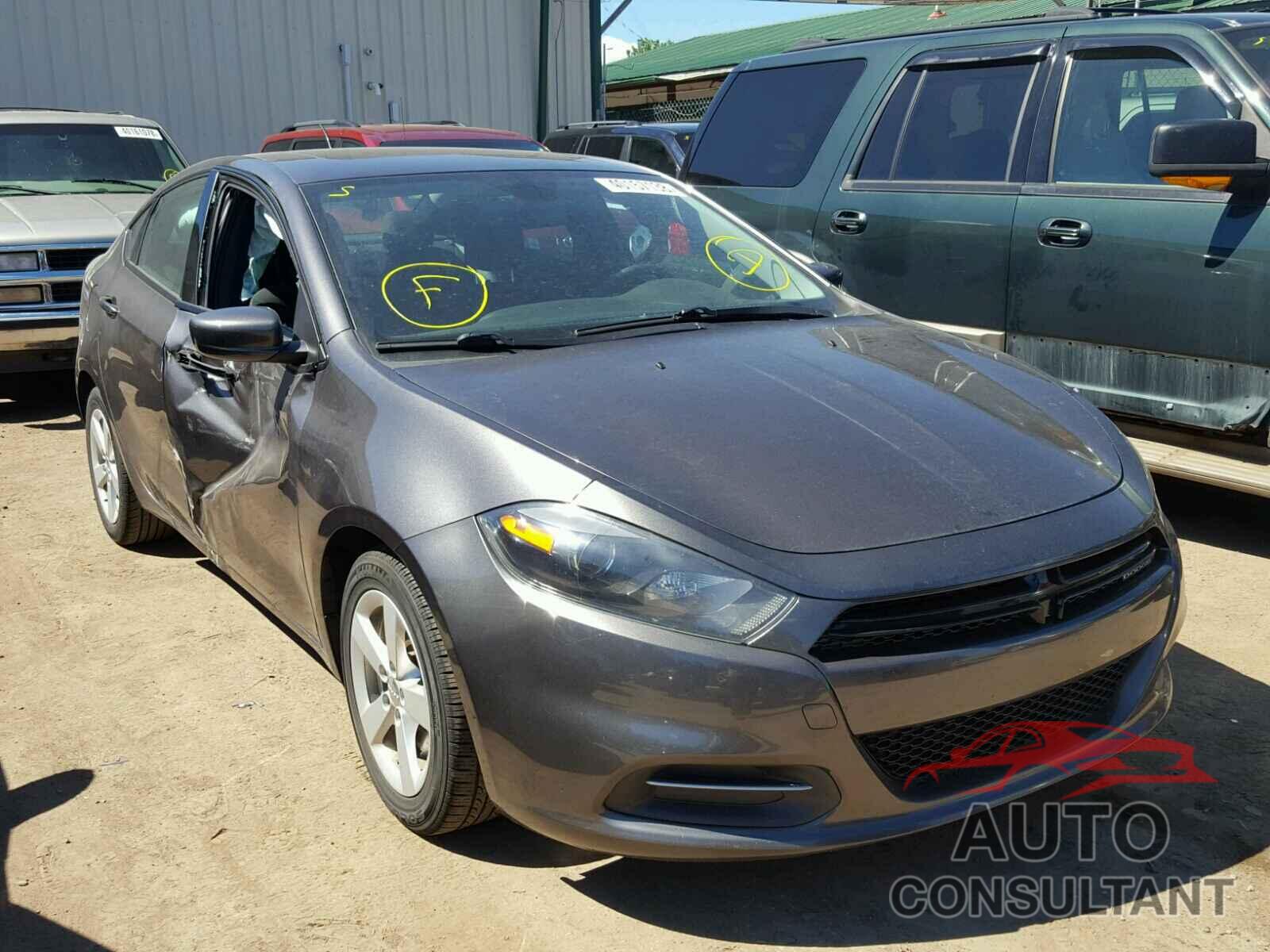 DODGE DART 2015 - 1C3CDFBBXFD144633