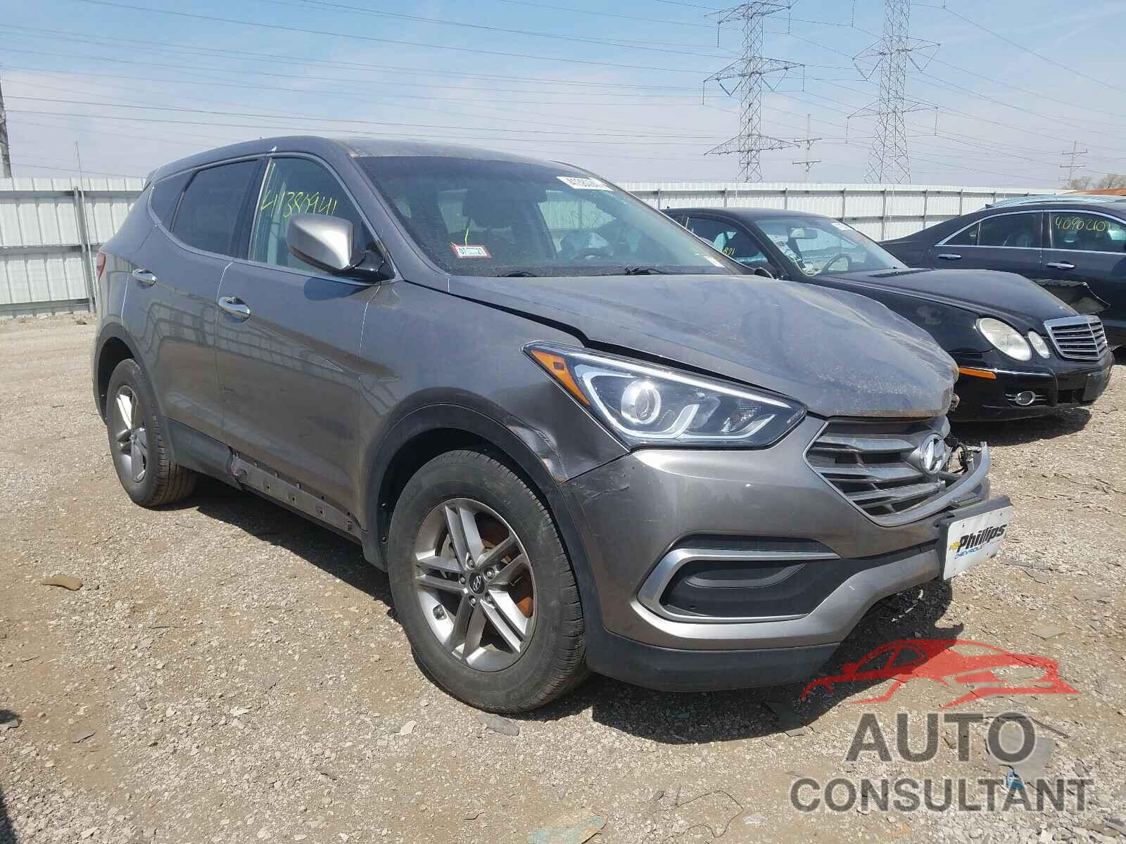 HYUNDAI SANTA FE 2018 - 5XYZT3LB6JG557200