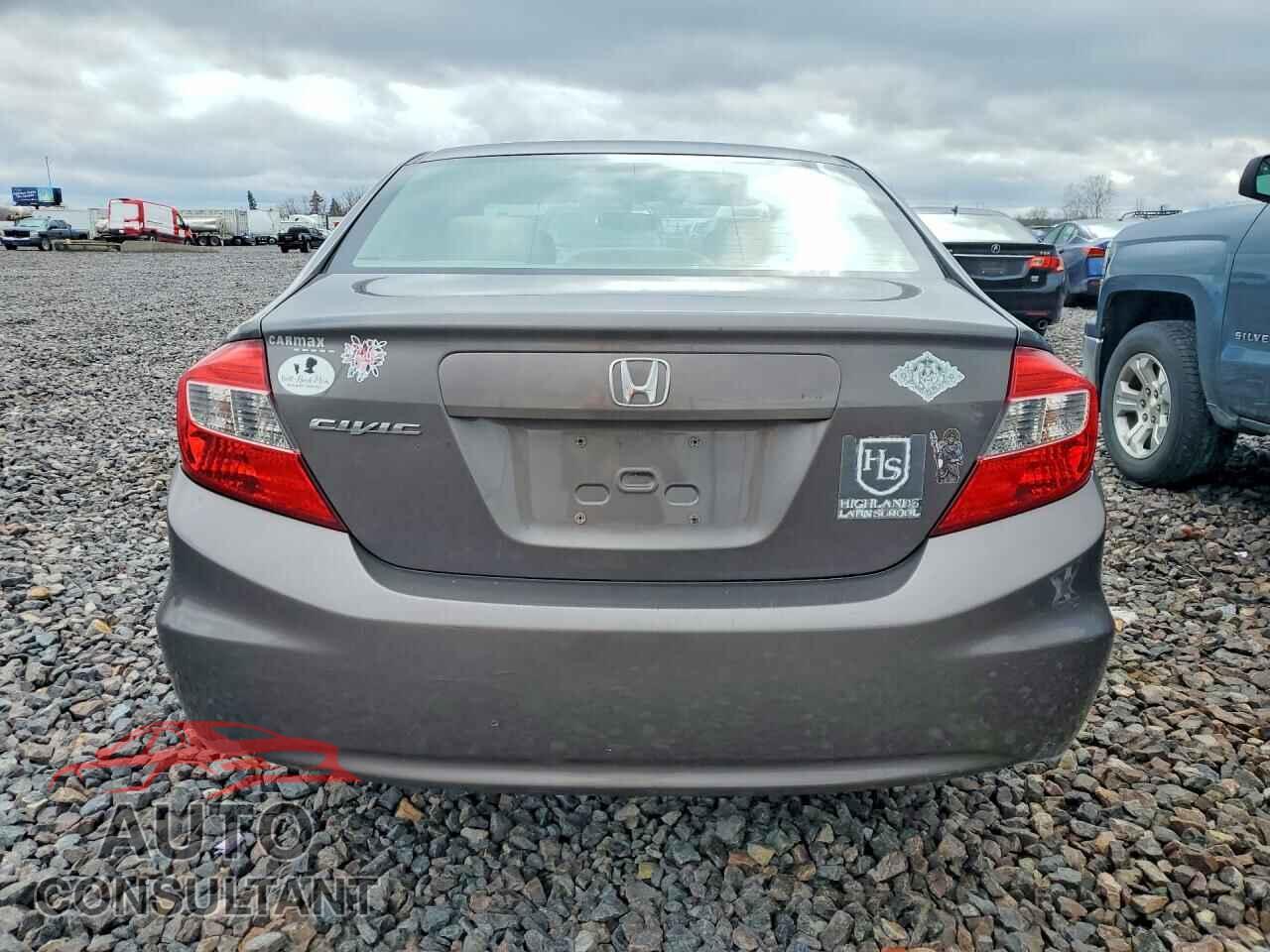 HONDA CIVIC 2012 - 19XFB2F55CE094651