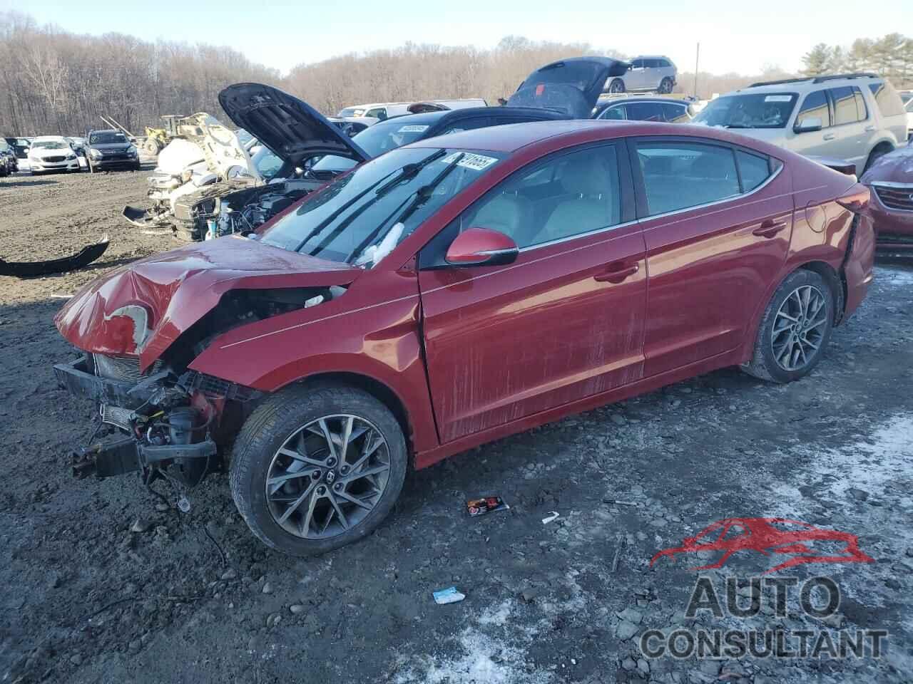 HYUNDAI ELANTRA 2019 - KMHD84LF9KU792657