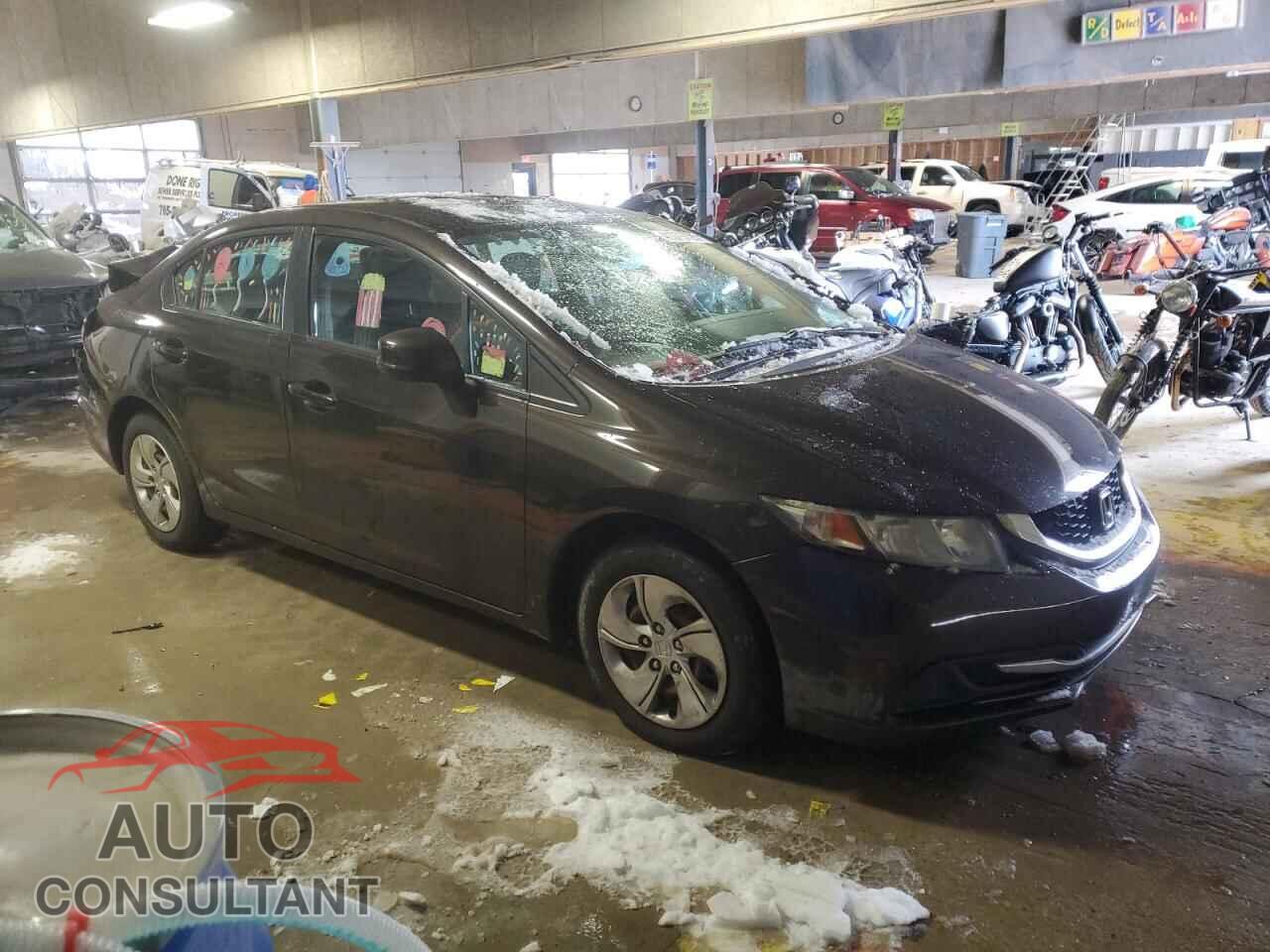 HONDA CIVIC 2013 - 2HGFB2F51DH586357