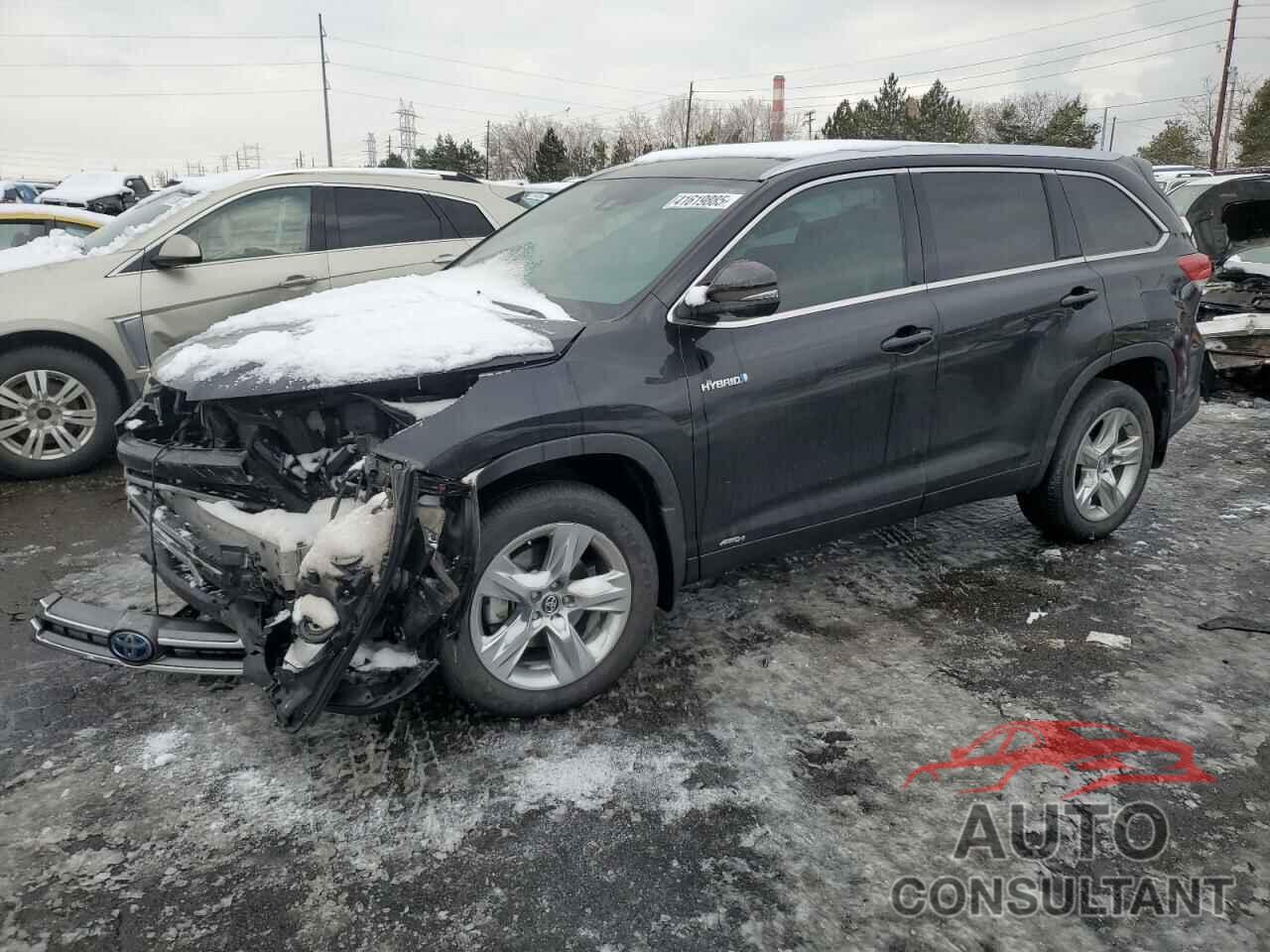 TOYOTA HIGHLANDER 2019 - 5TDDGRFH0KS075408