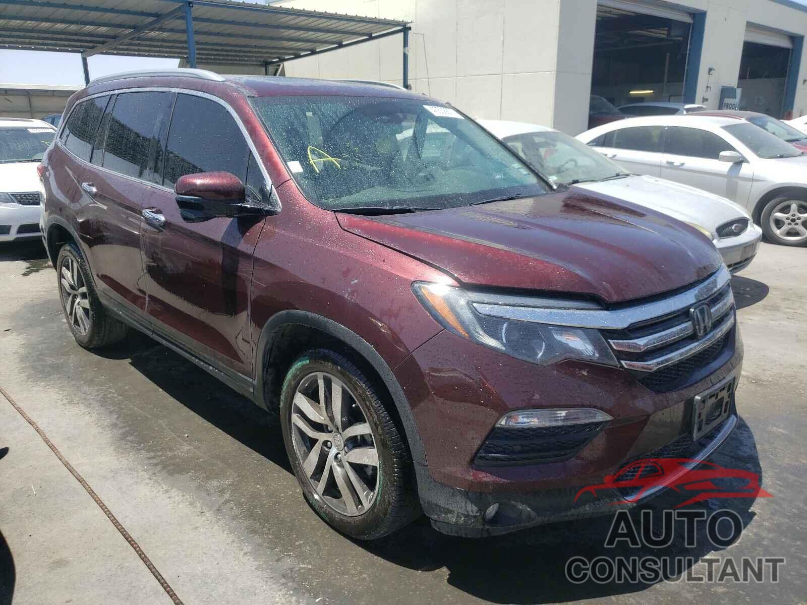 HONDA PILOT 2017 - 5FNYF6H98HB057289
