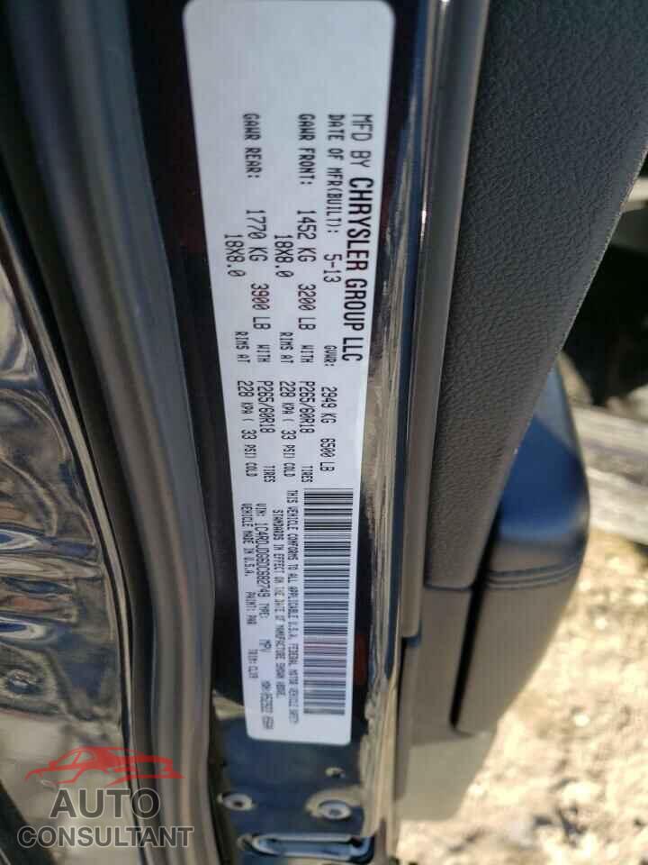 DODGE DURANGO 2013 - 1C4RDJDG6DC682749