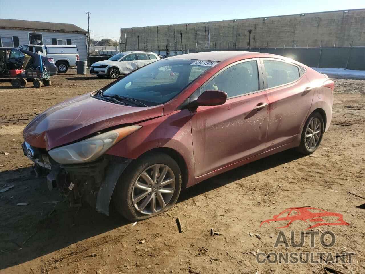 HYUNDAI ELANTRA 2013 - 5NPDH4AE0DH284184