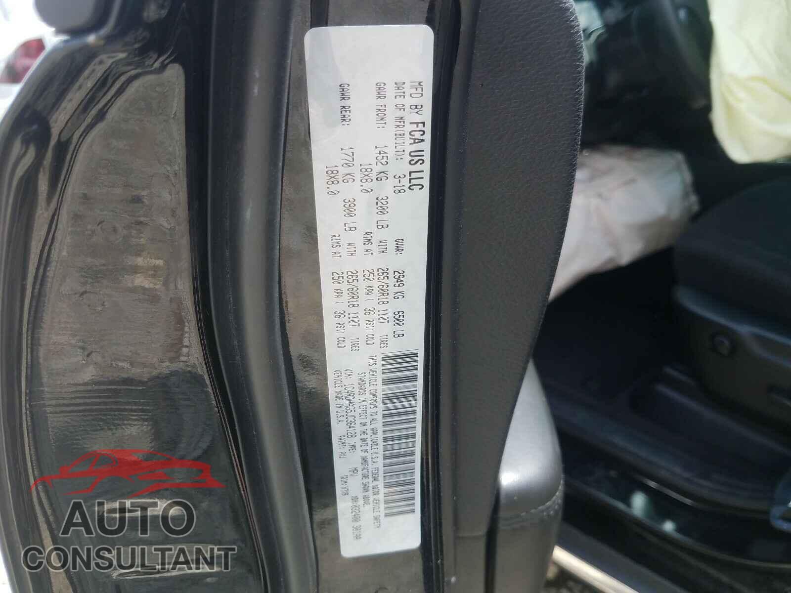 DODGE DURANGO 2018 - 1C4RDHAG5JC364128