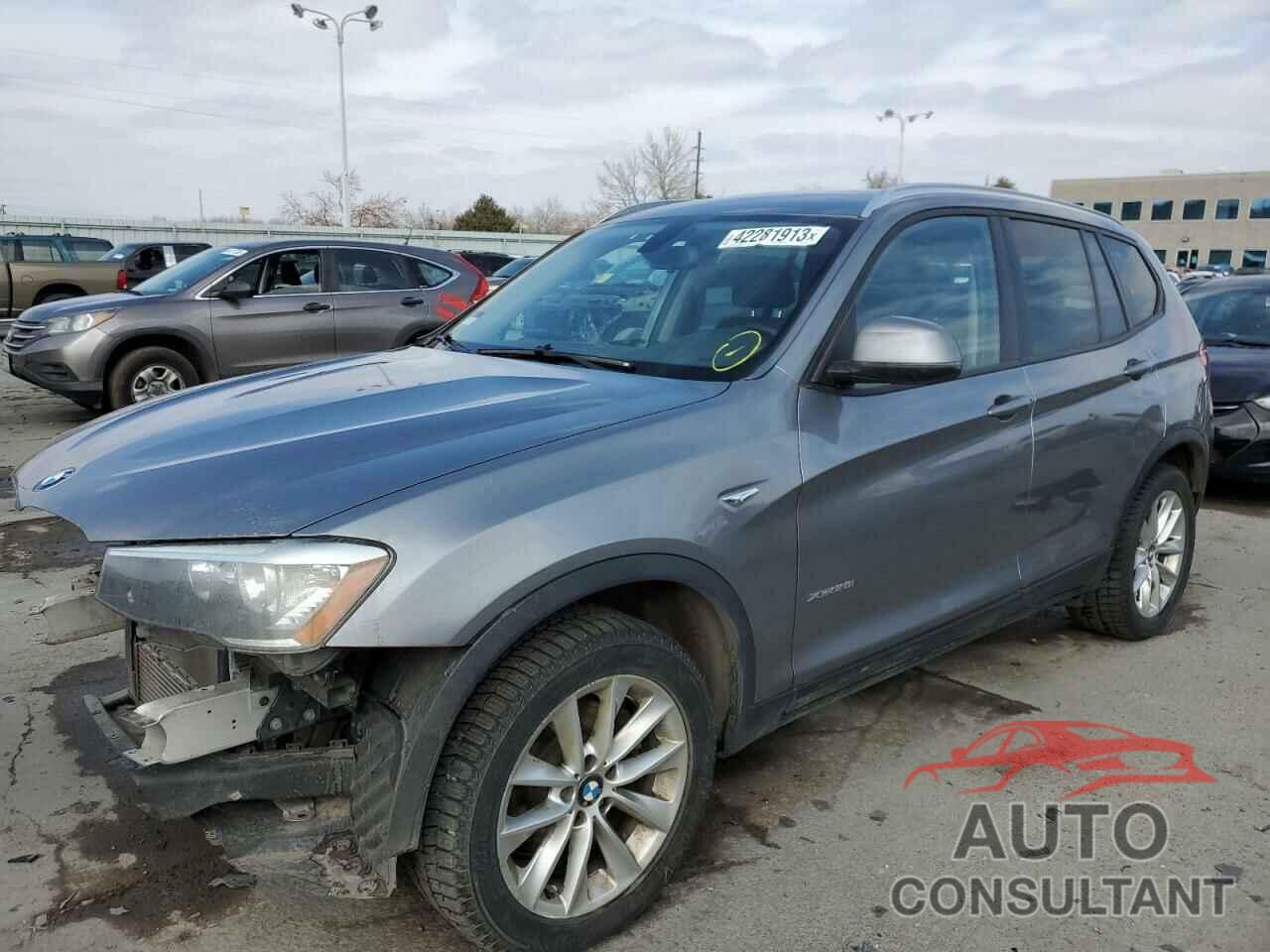 BMW X3 2015 - 5UXWX9C59F0D44213